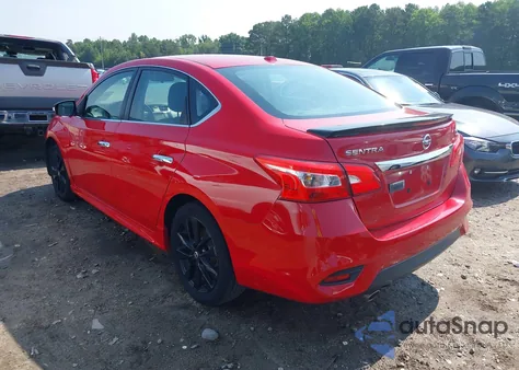 2017 Nissan Sentra Sr from USA, damaged, VIN 3N1AB7AP3HY308271